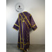 Church vestment set - Orthodox sticharion, orar, and cuffs on brocade - Deacon