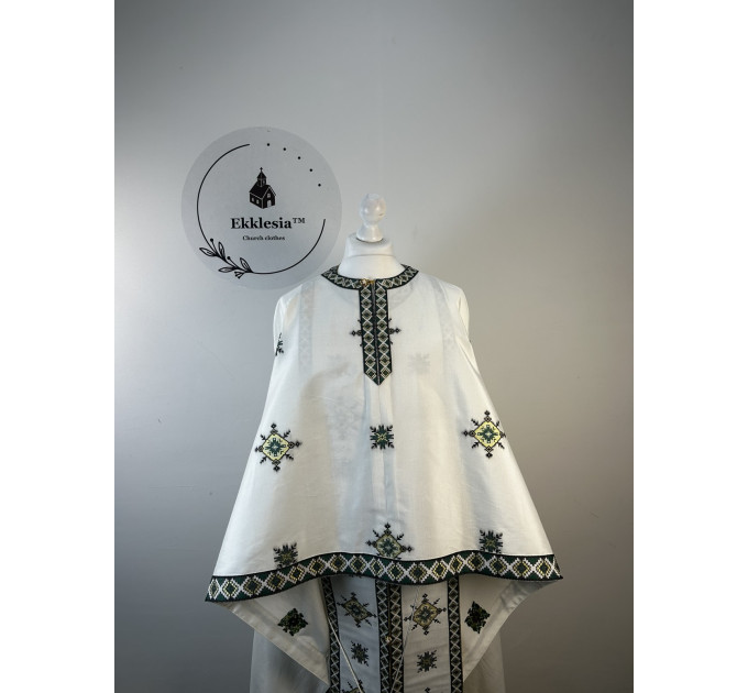 Extra thin Greek vestment- Liturgical priest vestmet set for hot summer