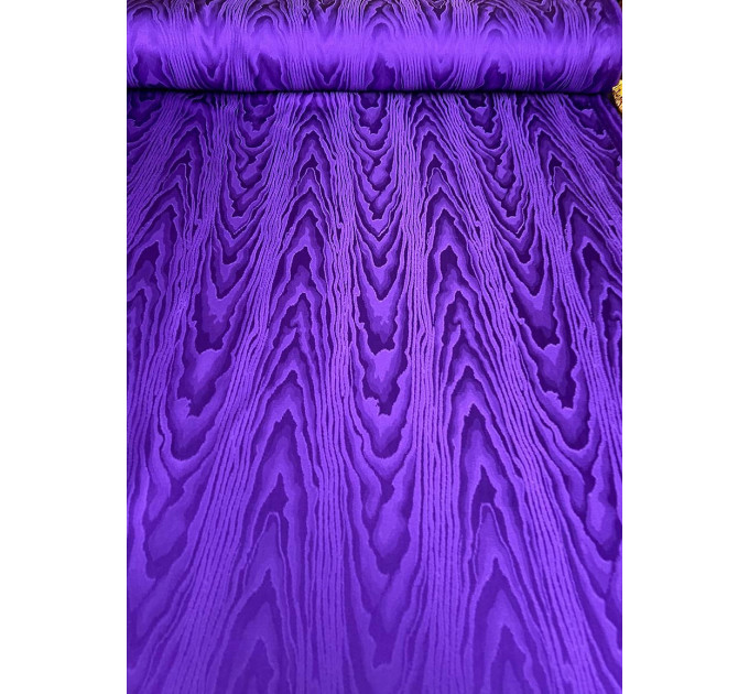 Moire fabric for vestments and church covers -Moire base for church embroidery