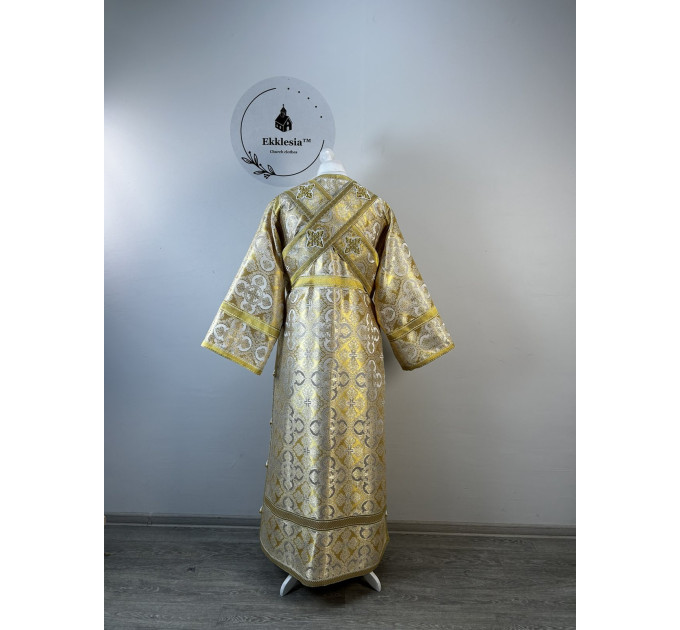 Orthodox liturgical set for subdeacon - Stichar and single orar