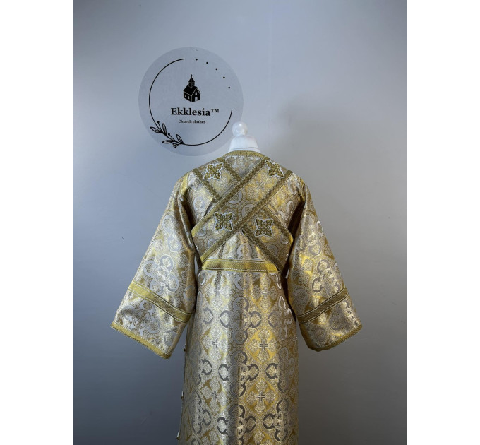 Orthodox liturgical set for subdeacon - Stichar and single orar