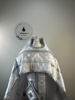 Ordination priest vestment - Orthodox priest vestment set for Easter - Phelon in slavic style