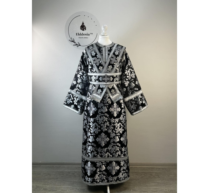 Vestment for subdeacon - Stichar in greek brocade - Single orar and sticharion