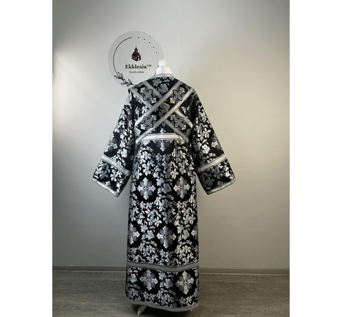 Vestment for subdeacon - Stichar in greek brocade - Single orar and sticharion