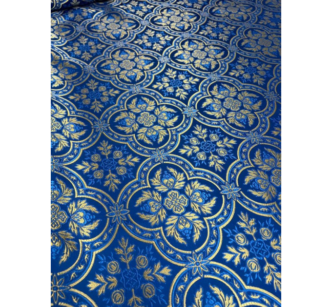 10 altar boy robes in blue brocade