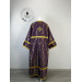 Altar Server Reader Robe in Christmas brocade - Stikharion - Surplice - Rochet