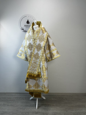 Bishop's Vestments in NIKEA brocade - Vestments for Bishop - Archbishop vestments