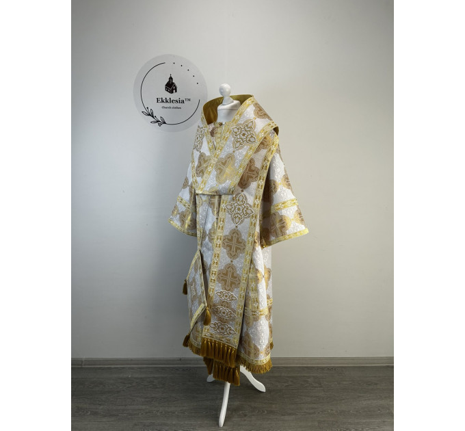 Bishop's Vestments in NIKEA brocade - Vestments for Bishop - Archbishop vestments