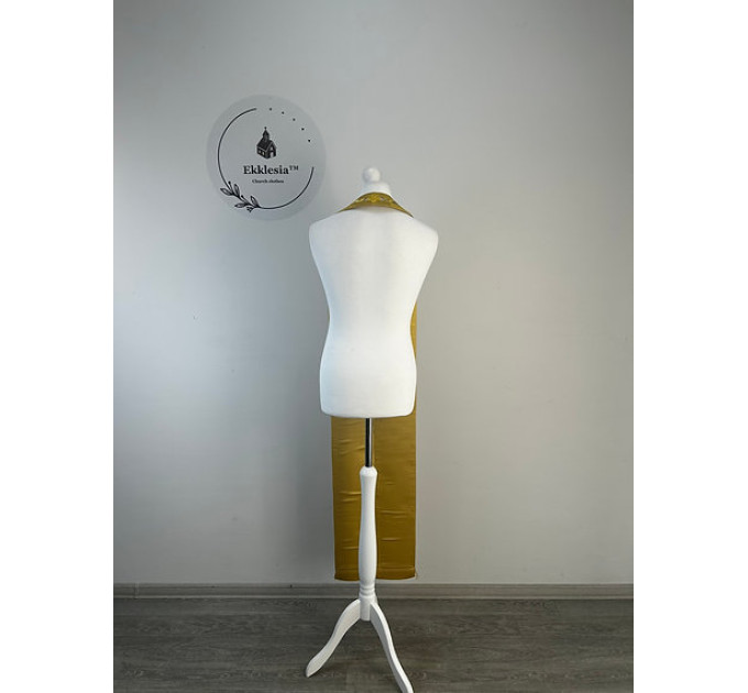 Communion set in unique brocade - Stole and cuffs - Priest's set