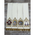 Embroidered Gospel bookmarks - Embroidered bookmarks for the Gospel - Bookmark