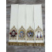Embroidered Gospel bookmarks - Embroidered bookmarks for the Gospel - Bookmark