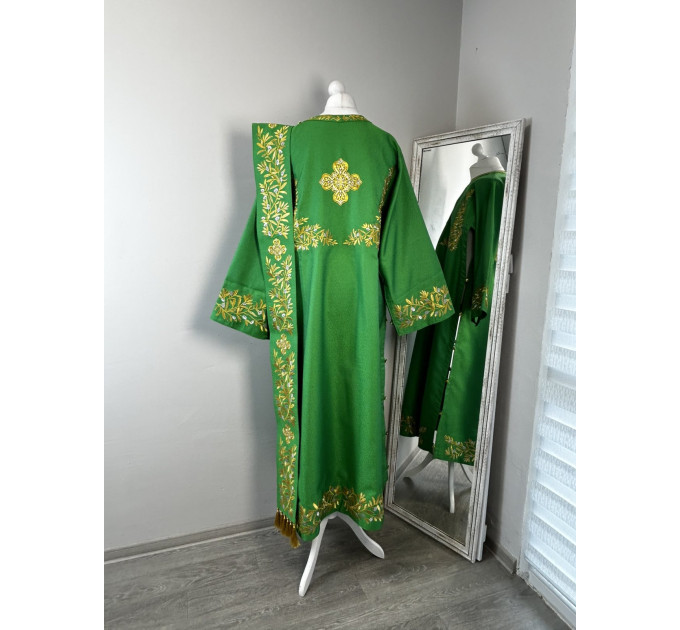Embroidered Protodeacon's sticharion - Deacon's alb - Orthodox Vestment - Deacon