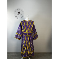 Liturgical Lenten set for subdeacon - Stichar and extra long orar