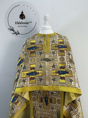 Priest's vestment unique brocade - Orthodox vestment set - Greek style phelon