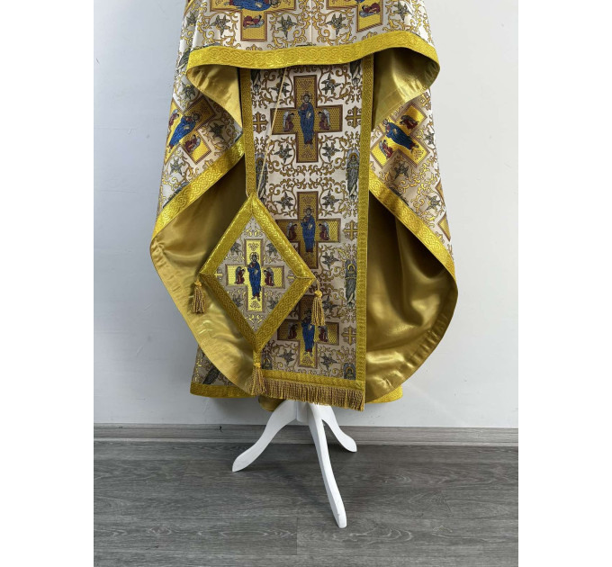 Priest's vestment unique brocade - Orthodox vestment set - Greek style phelon