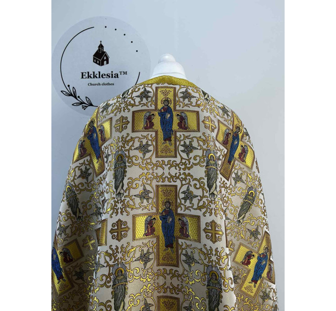 Priest's vestment unique brocade - Orthodox vestment set - Greek style phelon