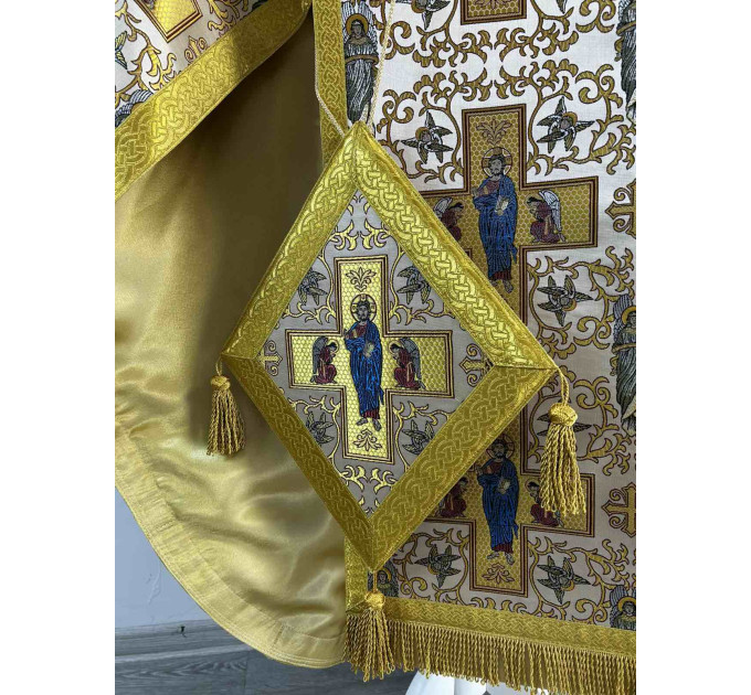 Priest's vestment unique brocade - Orthodox vestment set - Greek style phelon