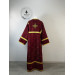 Red Altar Server Reader Robe - Stikharion - Surplice - Rochet - Alb