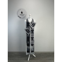 Stole and cuffs in brocade - Priest's communion set - Orthodox church set