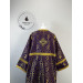 Altar Server Reader Robe in Christmas brocade - Stikharion - Surplice - Rochet