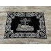 Embroidered chalice covers with aer for Lent - Black covers for Holy Week