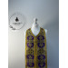 In stock! Communion set in unique brocade - Stole and cuffs for Lent