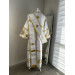 Embroidered protodeacon's sticharion in gabardine - Deacon's alb - Orthodox set