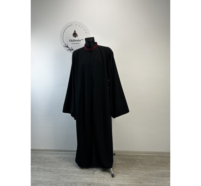 Embroidered ryassas with lining - Orthodox outer cassock - Exorhason - Rhason