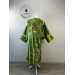 Green deacon's alb - Orthodox vestment for deacon - Deacon's set - Stikharion