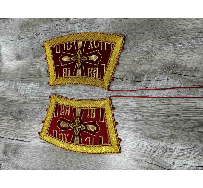 NIKA - Orthodox archdeacon's vestment - Stichar with double orar and cuffs