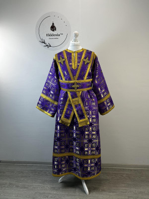 NIKA - subdeacon's vestment - Stichar and single orar for altar boy