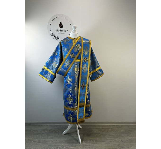 Orthodox deacon's vestment - Church liturgical cloth - Deacon's set of vestments