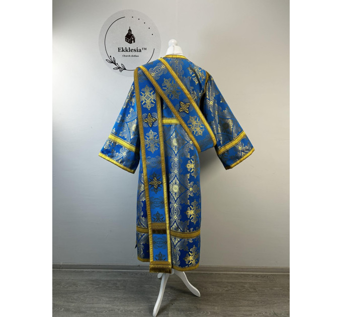 Orthodox deacon's vestment - Church liturgical cloth - Deacon's set of vestments