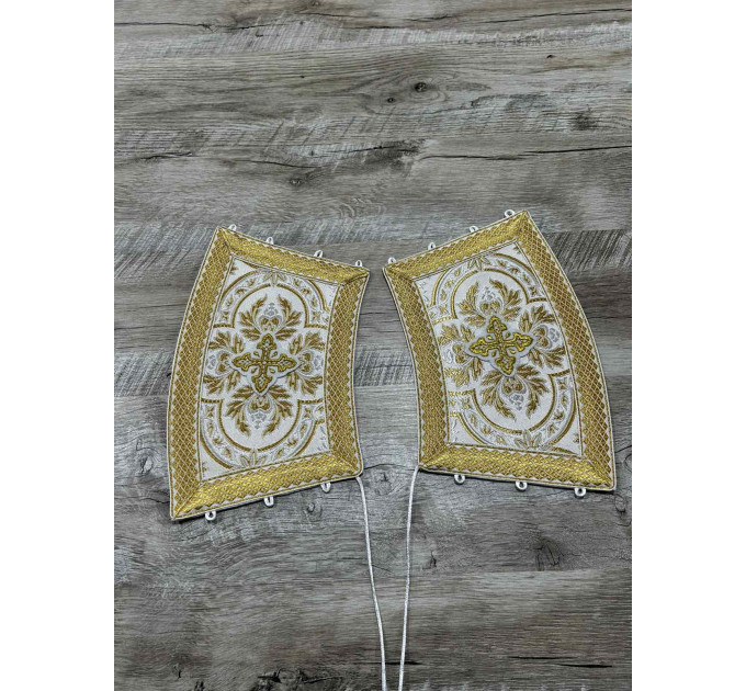 Blue protodeacon's alb - Orthodox Vestment - Deacon's set of vestments - Garment