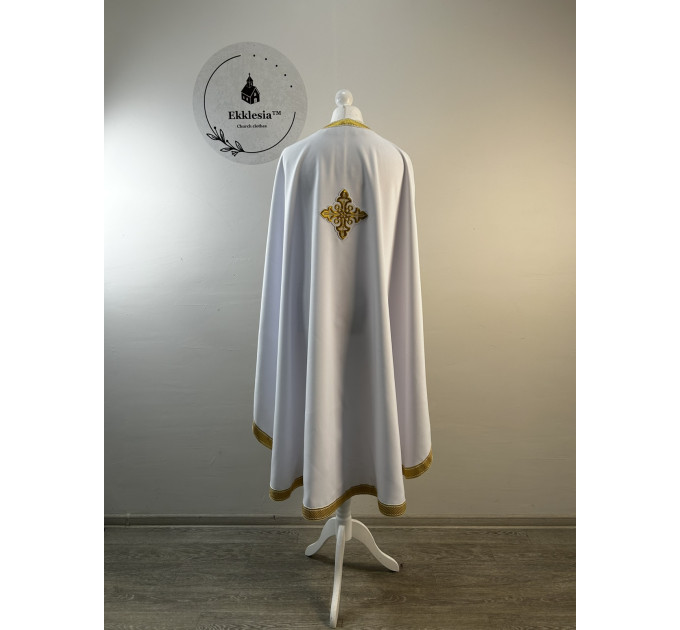 Classic priest vestment set in gabardine - Greek-style vestment - Orthodox vestment