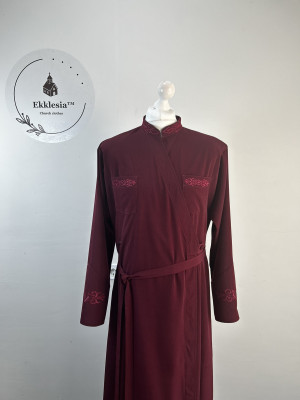 Embroidered Greek style cassock - Orthodox cassock - Inner cassock - Rhason