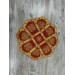 Embroidered chalice covers with aer - Communion cup