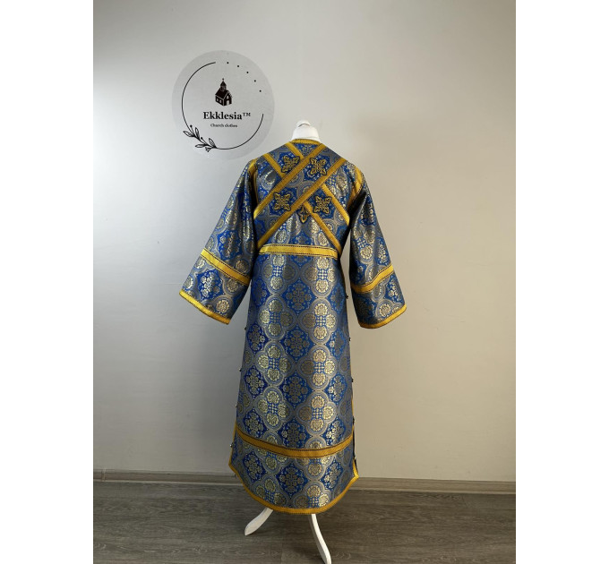 Gold subdeacon's alb - Orthodox Vestment - Subdeacon's set of vestment clothes