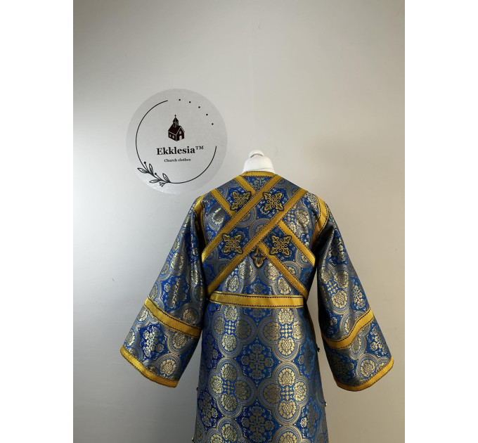 Gold subdeacon's alb - Orthodox Vestment - Subdeacon's set of vestment clothes