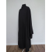 Greek riassa with machine embroidery - Black exorason - Outer cassock with grape