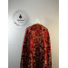 Greek vestment in maroon brocade - Church garments - Priest vestment -Floral
