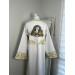 Green embroidered Deacon's vestments set - Deacon's alb - Orthodox Vestment