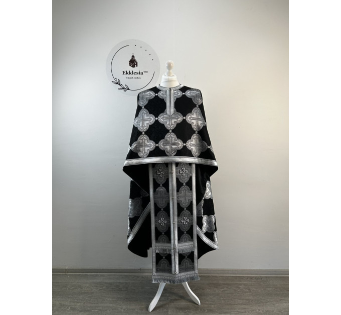 Liturgical vestment set for priest - Orthodox vestment - Greek style phelon