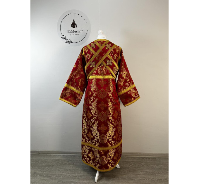 Ordination subdeacon's vestment - Orthodox set - Liturgical clothes with orar