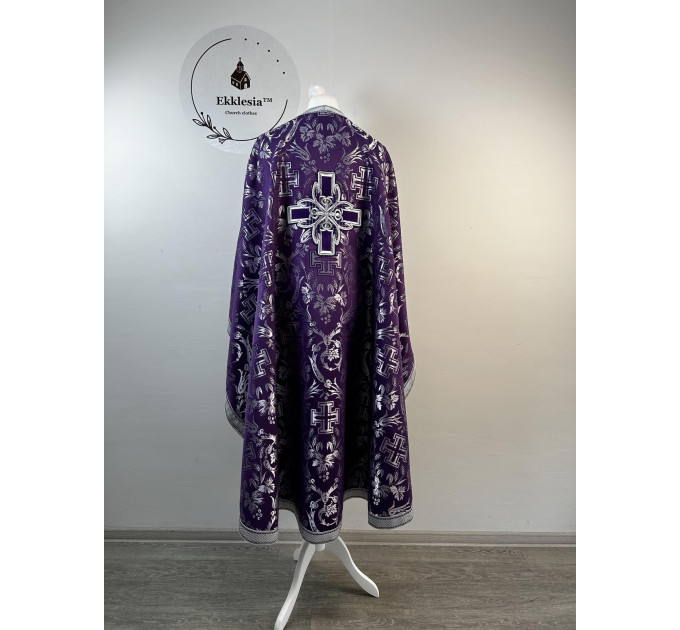 Greek style vestment for priest ordination - Liturgical priest vestment brocade