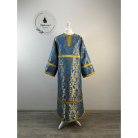 Orthodox metallic brocade sticharion - Altar Server Robe - Stikharfor reader
