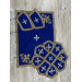 Black embroidered Priest robe - Orthodox greek style vestment - Church attire