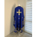 Black embroidered Priest robe - Orthodox greek style vestment - Church attire