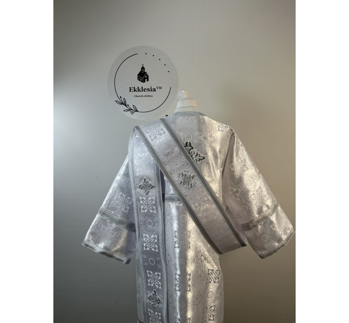 Deacon's liturgical Orthodox Vestment -Sticharion for deacon and orar single or double, epimanikia