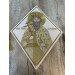 Embroidered Palitsa with the Holy Prince Vladimir - Epigonation with metal tassels - Saint Vladimir the Great